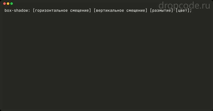 Как добавить тень к рамке изображения