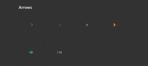 Цвет и стилизация стрелки с помощью CSS