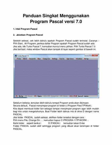 Настройка пути для сохранения файла в Turbo Pascal