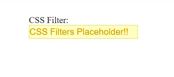 Как задать отступы и выравнивание текста placeholder