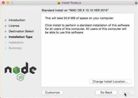 Как установить node js на mac os