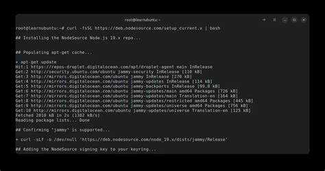 Ошибка 6: Проблемы с установкой через nvm