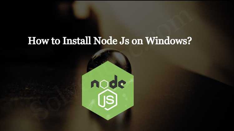 Установка Node.js на Windows 7 пошаговое руководство