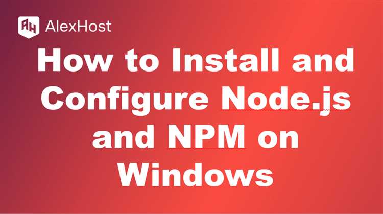 Как установить npm с Node.js