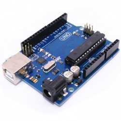 Подключение программатора к компьютеру и Arduino Uno