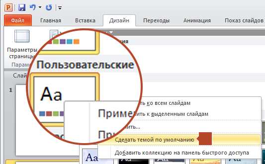 Как сохранить презентацию с новым размером слайдов