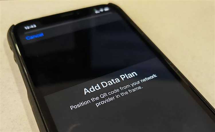 Шаги для активации eSIM на iPhone через настройки