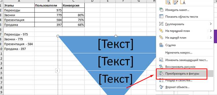 Как создать воронку продаж в Excel: пошаговая инструкция
