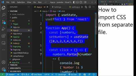Как импортировать css в react