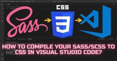 Как компилировать scss в css в vs code