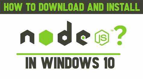 Проверка текущей версии Node.js в системе