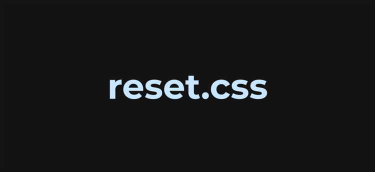 Как обнулить стили css