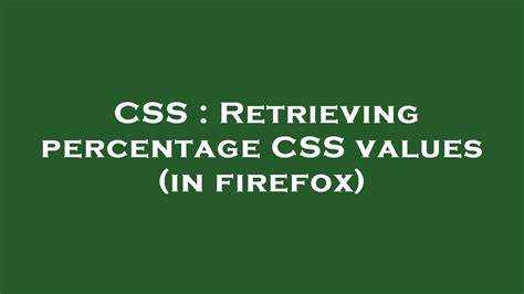 Как перевести пиксели в проценты css