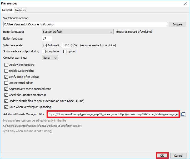Подключение ESP32 к компьютеру через USB