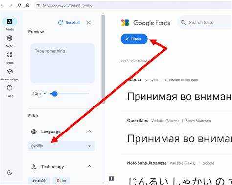 Подключение кириллической поддержки для шрифта