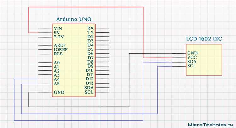 Схема подключения: как соединить Arduino и LCD 1602 через I2C