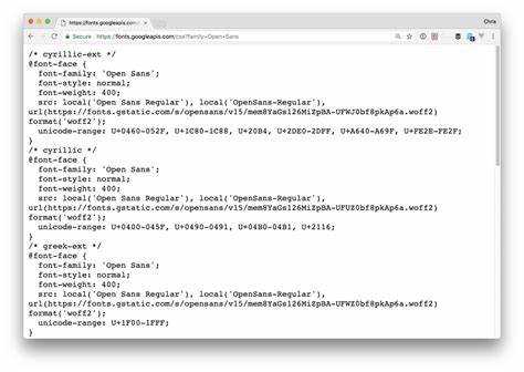Как подключить несколько шрифтов css