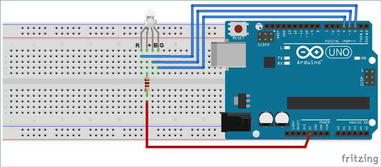 Как подключить rgb светодиод к arduino