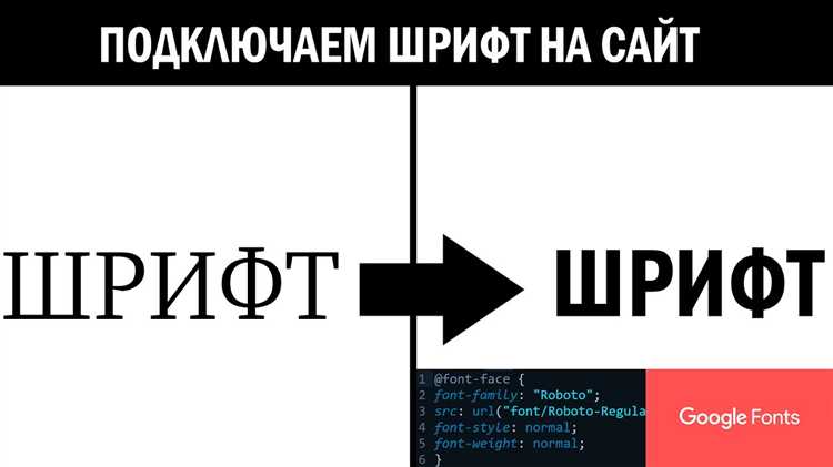 Поддерживаемые форматы шрифтов и порядок их подключения
