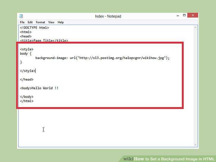 Отображение изображений через URL в CSS