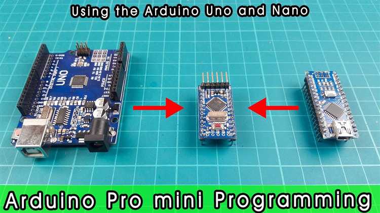 1. Подключение платы Arduino Pro Mini