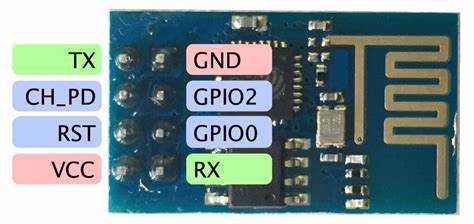 Подключение ESP-01 к компьютеру через USB-to-Serial адаптер