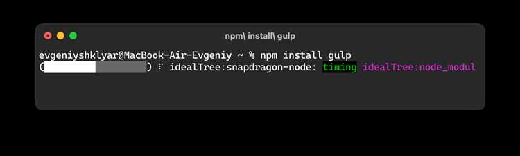 Как обновить Node.js, если версия устарела