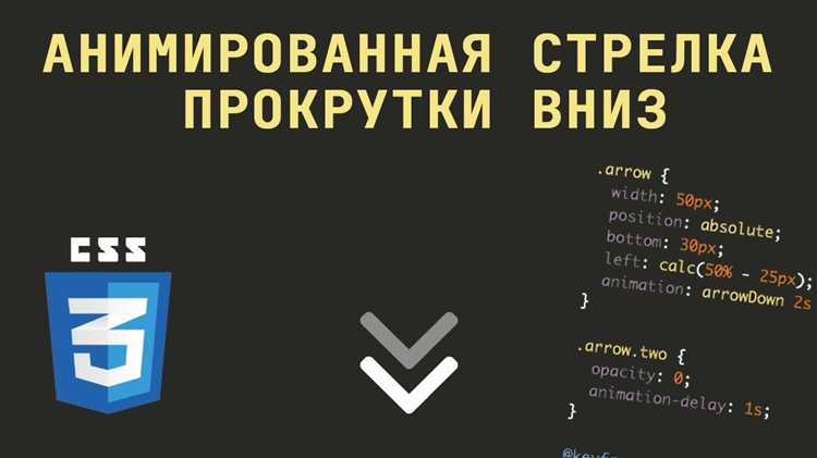 Подготовка HTML-разметки для анимации стрелки