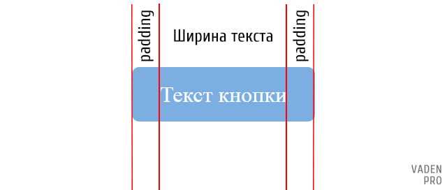 Применение border-radius для изменения формы кнопки