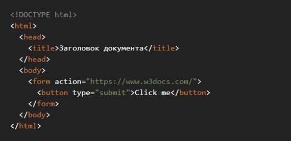 Структура HTML для кнопки вверх