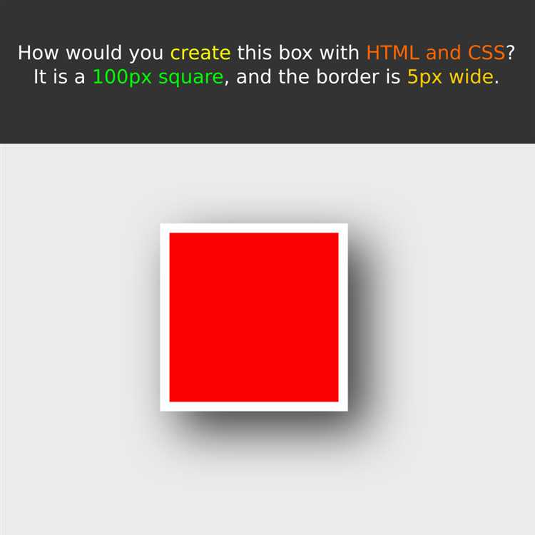 Как сделать квадрат css