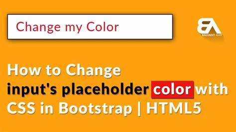 Настройка прозрачности текста placeholder с помощью opacity