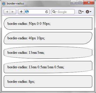 Использование свойства border-radius для закругления углов