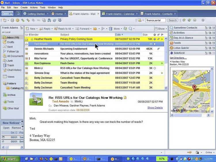 Что такое ibm lotus notes