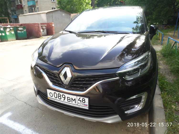 Где находится номер мотора renault kaptur