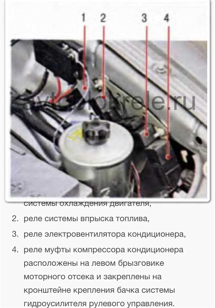 Пошаговая инструкция по снятию реле бензонасоса Lada Granta