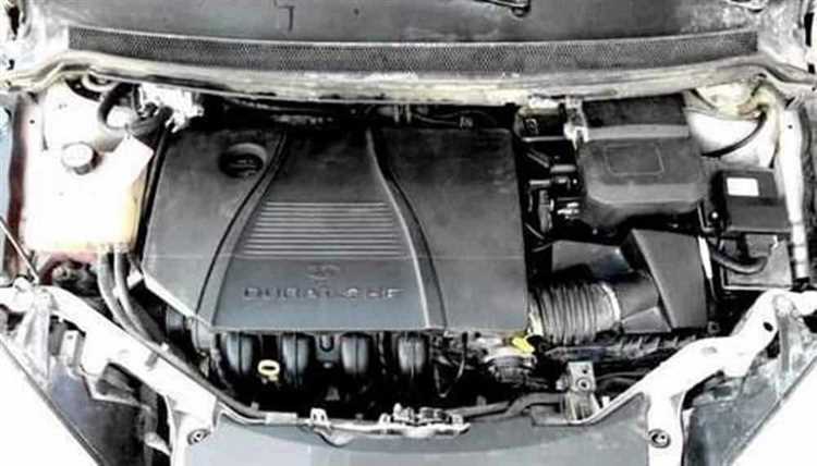 VIN номер на моторном отсеке Ford Focus 2