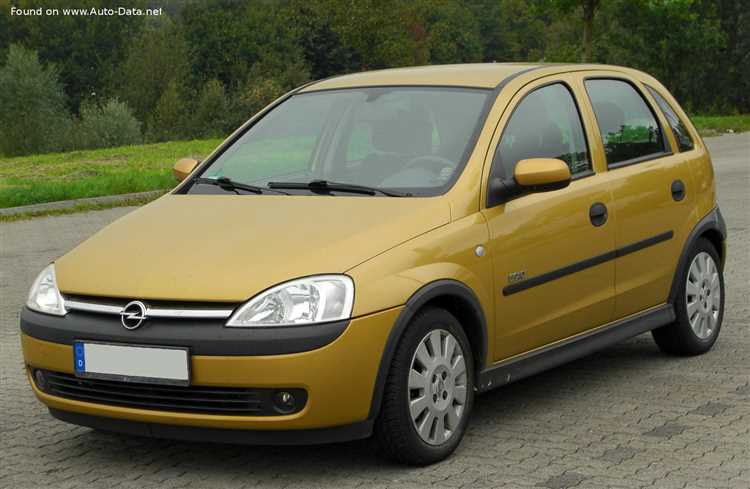 Местоположение сигнала на Opel Corsa C