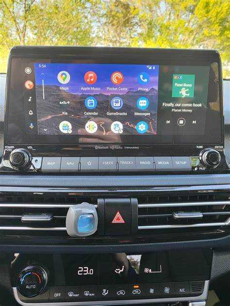 Как настроить android auto в kia