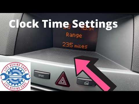 Как поставить часы на opel astra h