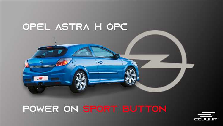 Как поставить sport режим opel astra h