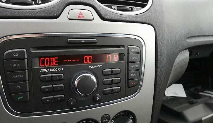 Как восстановить код магнитолы Ford через официальный сервис