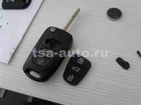 Как собрать ключ KIA после замены батареи: последовательность действий