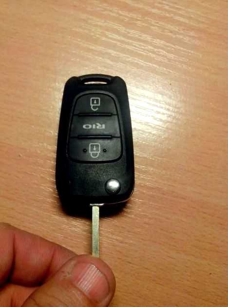 Как разобрать ключ kia rio