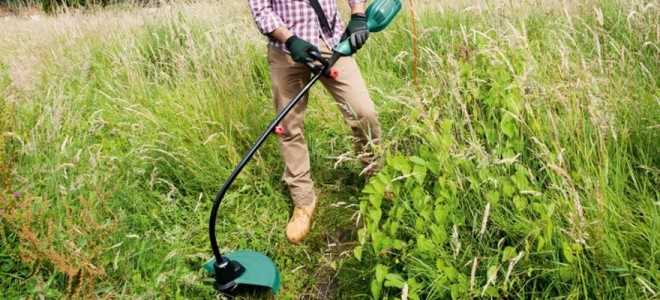 Как снять защитный кожух с триммера Stihl
