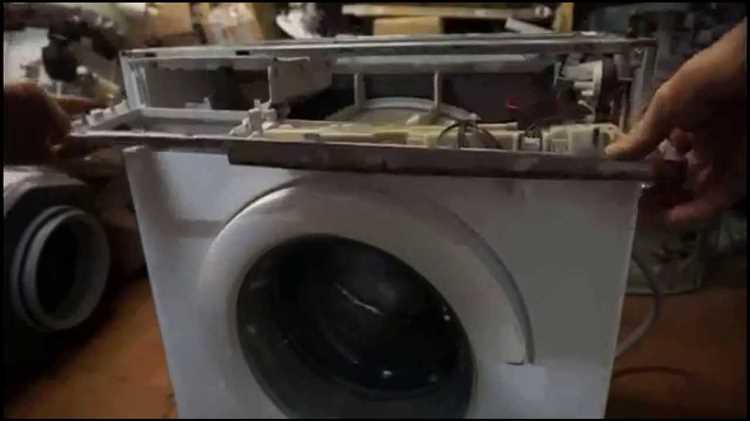 Как снять верхнюю крышку стиральной машины indesit