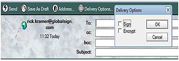 Как создать текстовую подпись в IBM Notes