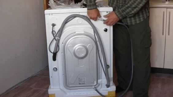 Подготовка места для установки стиральной машины Indesit