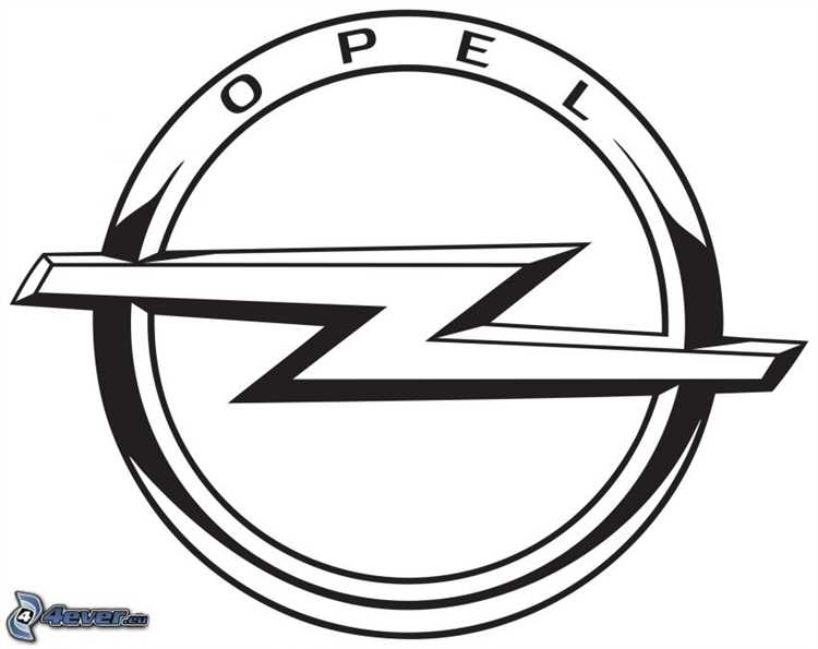 Какие элементы включает современный логотип Opel