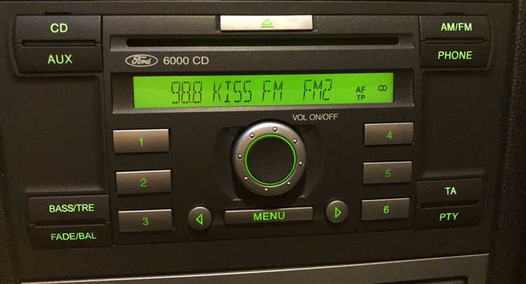 Как включить блютуз ford 6000cd